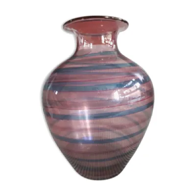 Vase vintage en verre