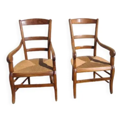 Paire de fauteuils Louis - philippe