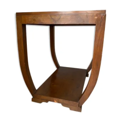 Table vintage en bois - vernis
