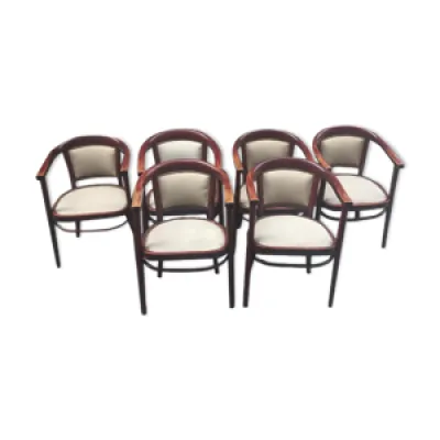Série de 6 fauteuils - thonet