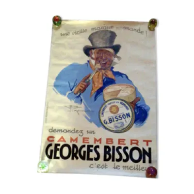 Affiche publicite 1937 - france
