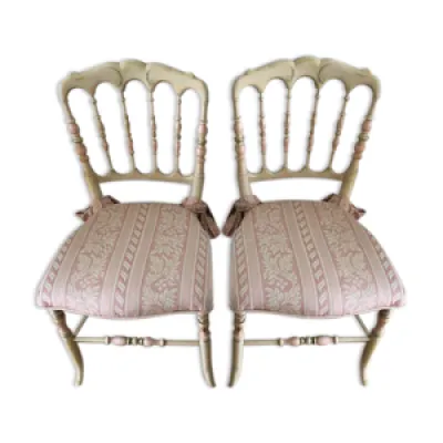 Paire de chaises Napoleon