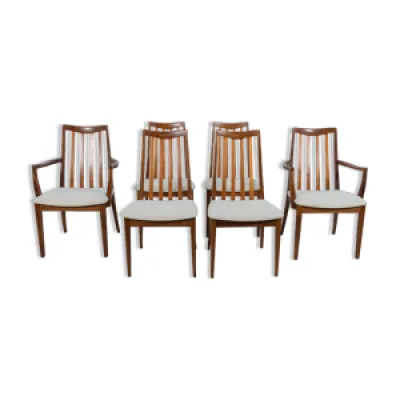 6 chaises par Leslie - 1960