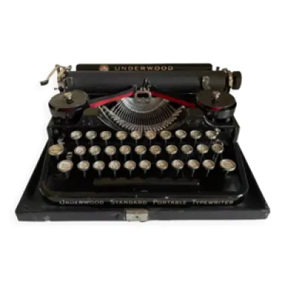 Machine à écrire Underwood - portable