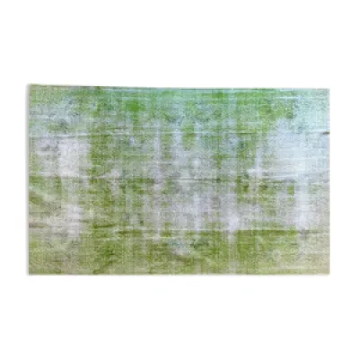 tapis vintage vert