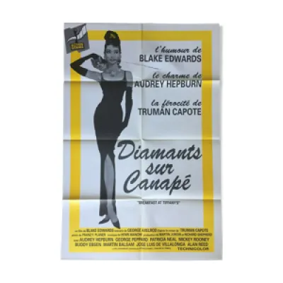 Affiche cinéma Diamants - 80x120cm