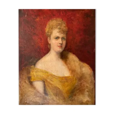 Portrait d’une élégante - 1900