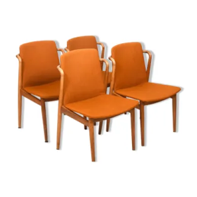 chaises en chêne de - 1960
