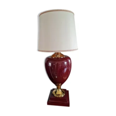 Lampe vintage de la maison - bordeaux