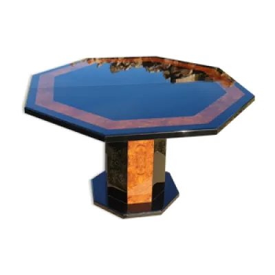 Table octogonale paul - noire