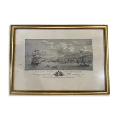 Impression de Basse Terre - 1780