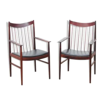 fauteuils scandinaves - palissandre