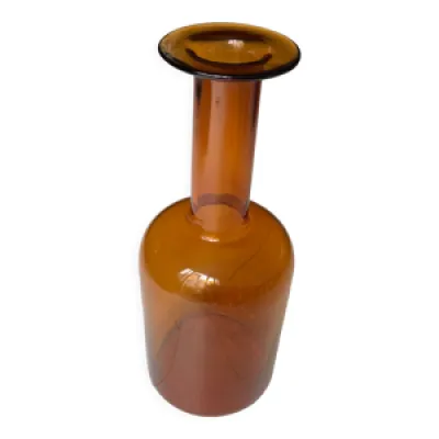 Vase vintage par Otto - ambre