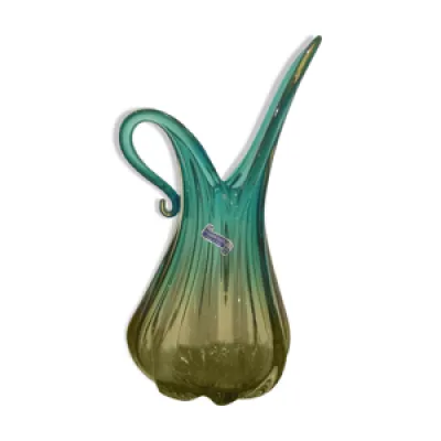 Vase vintage en verre - murano
