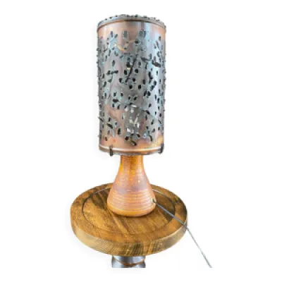 Lampe vintage Accolay - cuivre
