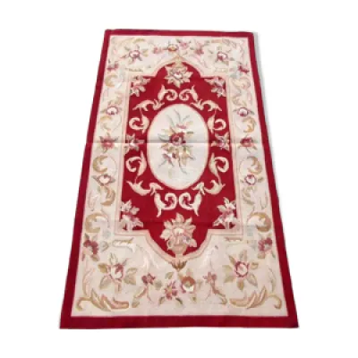 Vintage French carpet - aubusson