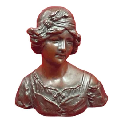 Buste de jeune femme - sculpteur