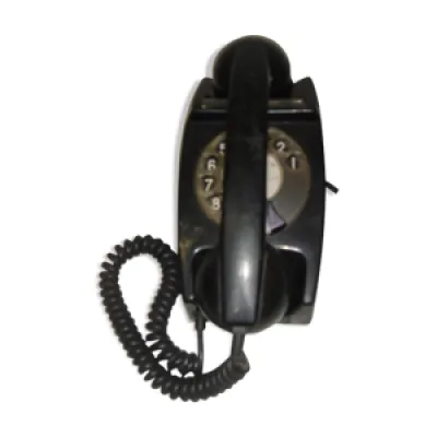 ancien téléphone noir - 60