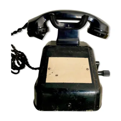 Téléphone Siemens bakélite - 1920