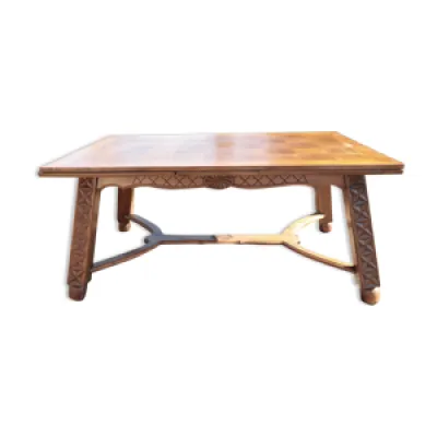 Table vintage en bois - massif