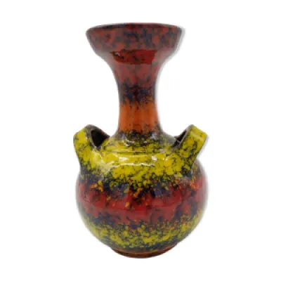 Vase vintage tricolore