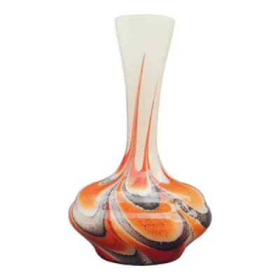 Vase vintage Italie par - 1970 opaline
