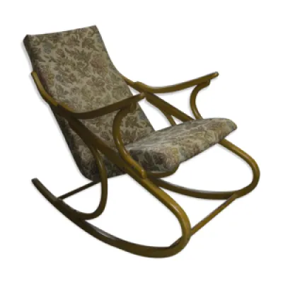 Rocking chair curved - wooden