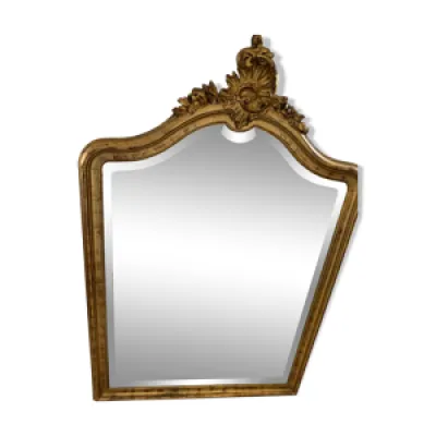 Miroir doré - 148x85cm