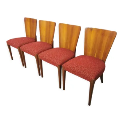 4 chaises de salle à - halabala art