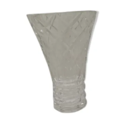 Vase Saint Louis transparent