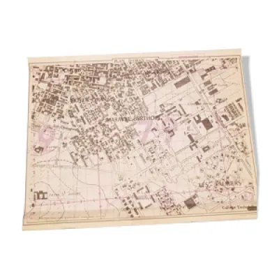 Carte de la ville d'Oran
