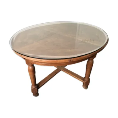 Table en chêne massif - ovale