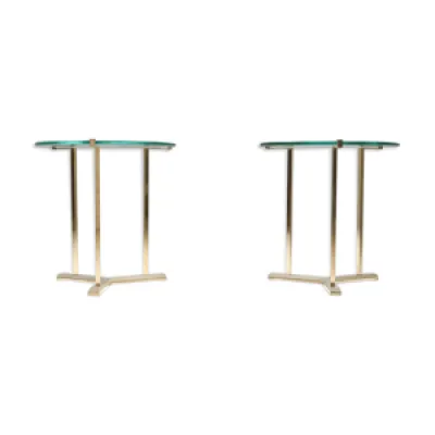 Tables d'appoint en laiton - ghyczy