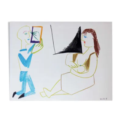 Lithographie Pablo Picasso - 1954