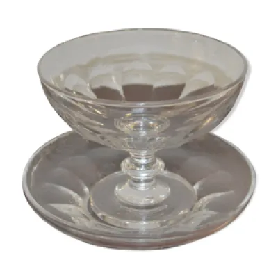 coupe style Louis Philippe - cristal