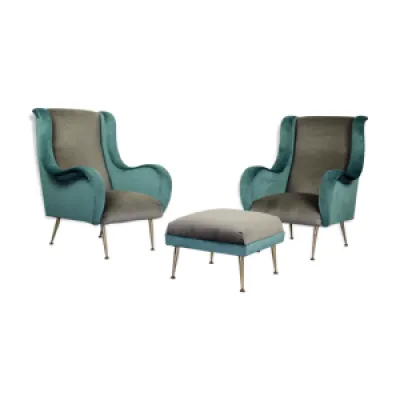 Modernist important armchairs,