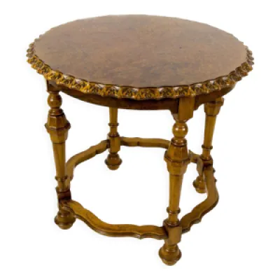 Table d’appoint ronde - noyer
