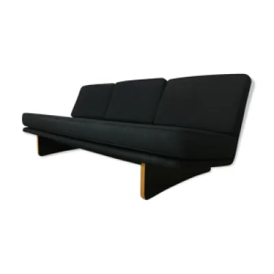 Mid-century black 671 - sofa