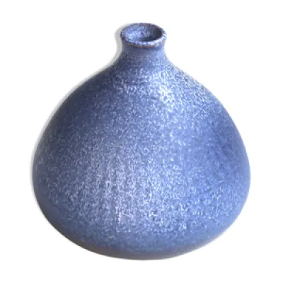 Vase figue bleu en céramique - antonio