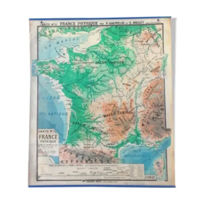 Ancienne carte de la - france