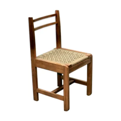 six chaises bois naturel - 60