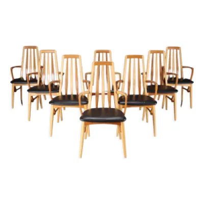 Série de 8 fauteuils - design scandinave