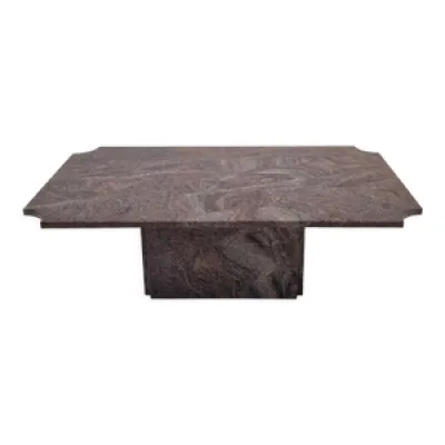 Table basse en granit, - 1980