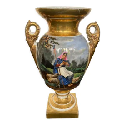 Vase porcelaine XIX sur - jeanne
