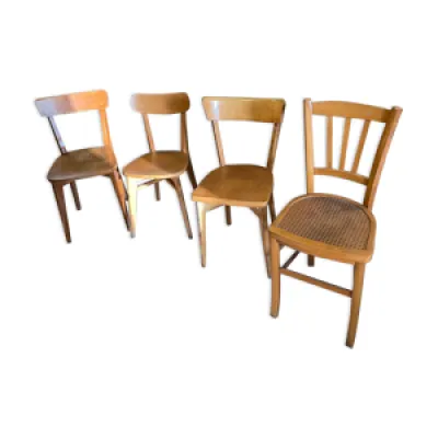 Set 4 chaises bistrot - annee