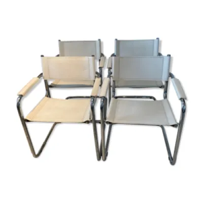 set de 4 fauteuils 1970