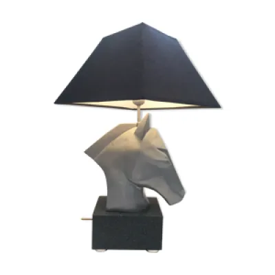 Lampe salon design art - cheval deco