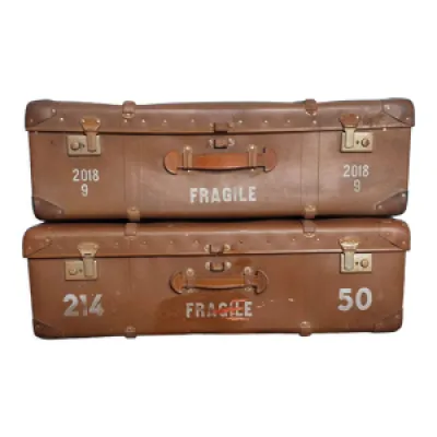 Deux malles/valises maison Brandt