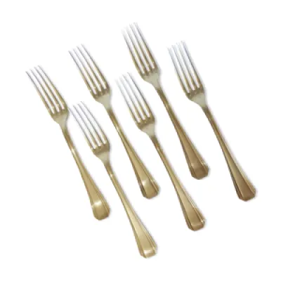 6 fourchettes Christofle - style