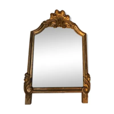 miroir bois doré style